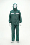 Original YD 912 Heavy-Duty Waterproof Rain Suit Set (1050g); 100% Leak-Proof Seamless Raincoat for Bikers (Imported)